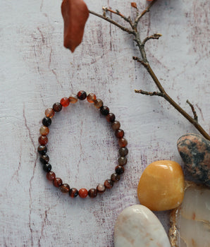 Beaded Bracelet - Madagascar Agate