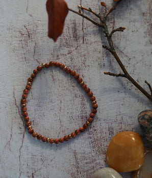 Pulsera con cuentas - Dainty Goldstone