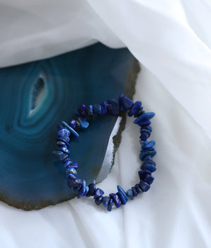 Chip Bracelet - Lapis Lazuli