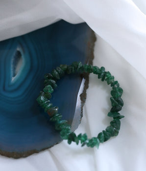 Bracelet Puce - Fuchsite Vert