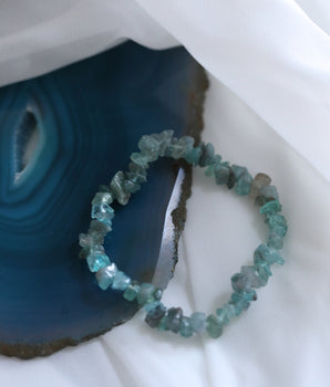 Chip Bracelet - Aquamarine