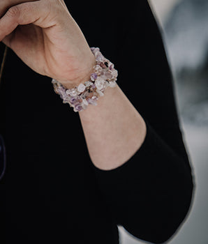 Chip Bracelet - Amethyst