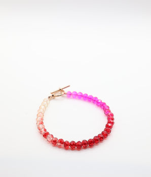 Fuchsia Ombre Bracelet