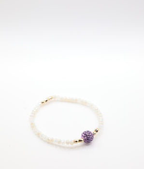 Lavender Sparkle Bracelet